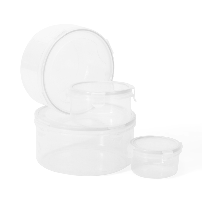 Round Keeper Container - 4Pcs